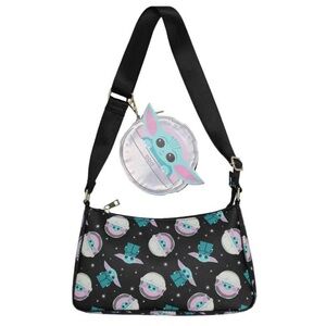 Star Wars The Mandalorian Grogu Crossbody & Coin Purse